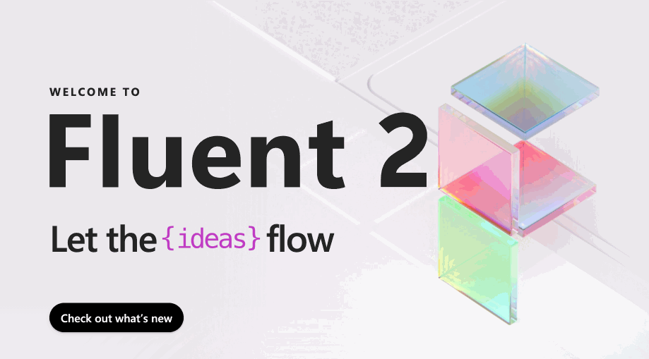Fluent design system showcase